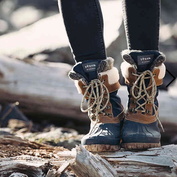 cougar creek duck boot navy